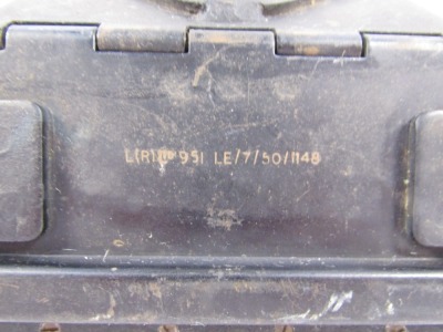 A 1951 military tank periscope, serial no L(R)Ltd 951 LE/7/50/1148 22cm high. - 3