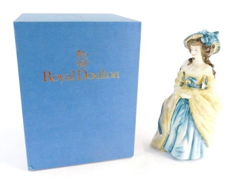 A Royal Doulton figure of Sophia Charlotte Lady Sheffield, HN3008, limited edition 1763/5000, 22cm high, boxed.