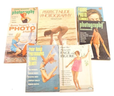 Photography Guides, Prize Winning Photography Magazine, Bunny Jaeger's Photo Studies, Figure Photo Techniques, Photography Handbook, Face and Figure, Perfect Nude Photography, and others. (a quantity)