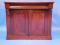 A Victorian mahogany sideboard with drawer and cupboard below