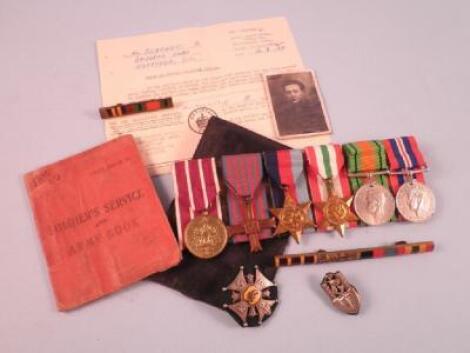 A group of medals probably awarded to a Aleksander Gudowski