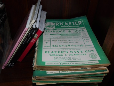 The Cricketer, magazine, circa 1924-25. (a quantity)