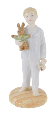 A Royal Doulton International Collectors Club figure, Lights Out, HN4465, printed marks beneath, 15cm high.