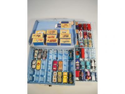 Nine boxed Matchbox Lesley Product toys including no. 58