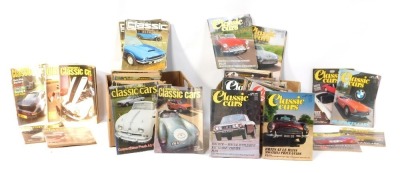 Thoroughbred and Classic Cars magazines, dating from 1980's and 1990's. (2 boxes)