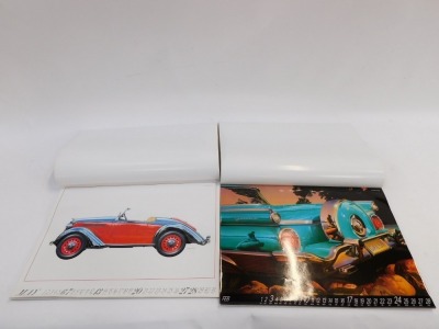 Two Famous Ford wall calendars, for 1990 and another undated, for Jessops (Stamford) Ltd. (2) - 2