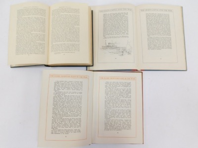 Maritime books, comprising The Elder Dempster Fleet in the War 1914-1918, Union Castle Chronicle by Marischal Murray, and The Union Castle and the War 1914-1919. - 3