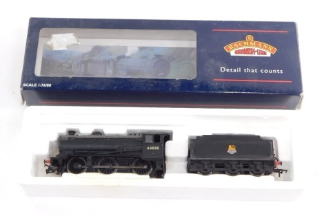 A Bachmann branch line OO gauge Class J39 locomotive, 0-6-0, 64838, BR black early crest step tender, 31-861, boxed.