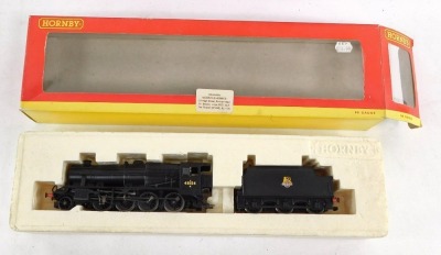 A Hornby OO gauge class 8F locomotive, 2-8-0, 48154 BR black, R2229, boxed.