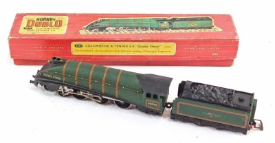 A Hornby OO gauge two rail class A4 locomotive 'Golden Fleece', 4-6-2, 60030, BR lined green, 2211, boxed.