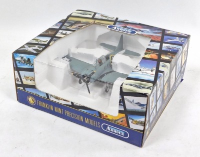 A Franklin Mint Collection Armour diecast plane, DB1 Dauntless, boxed.