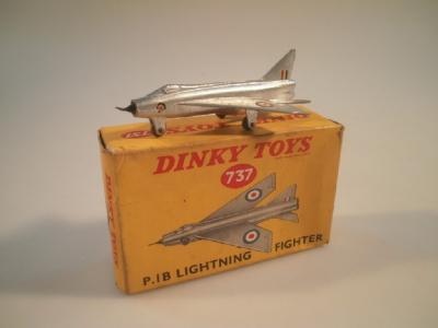 A Dinky toys P.1B Lightning Fighter