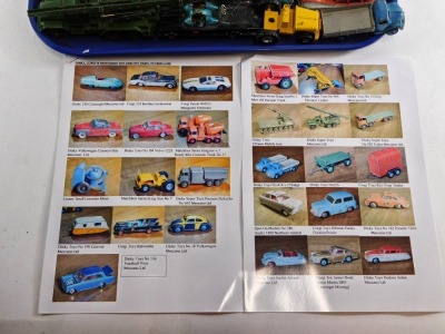 Dinky, Corgi and Matchbox diecast vehicles, play worn, including Corgi batmobile, James Bond Aston Martin DB5, Dinky Toys 155mm mobile gun, Dinky Super Toys Foden truck, etc. (1 tray) - 3