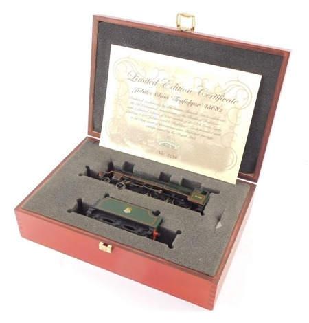 A Bachmann Branchline OO gauge Jubilee Class locomotive 'Trafalgar', 4-6-0, GWR lined green, limited edition 198/1000, in presentation box.