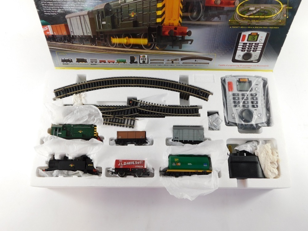 A Hornby digital Mixed Goods OO gauge digital train set, to include 0-6 ...