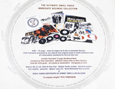 A Small Faces 'Here Come the Nice' special edition box set, containing four CDs, hardback book, 45rpm singles, etc. - 3