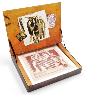 An Alice Cooper 'Old School' box set, containing four CDs, DVD, 12" LP, 7" single, hardcover yearbook, reproduction ticket stub, etc., contained in a presentation box. - 3