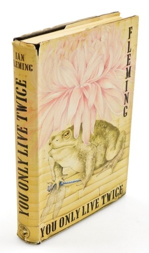 Fleming (Ian). You Only Live Twice, first edition, hardback with dust jacket, published by Jonathan Cape, London 1964, price clipped with presentation inscription.