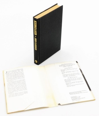 Gardner (John). Icebreaker, first edition, hardback with dust jacket, published by Jonathan Cape, London 1983, price clipped, with presentation inscription. - 4