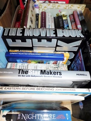 General reference. Fiction and non fiction, some hardbacks, to include Willoughby (Bob) Star Makers; On Set with Hollywood's Greatest Directors, Jane's Encyclopaedia of Aviation, maritime related books, fiction paperbacks to include Healey (Emma) Elizabet - 3