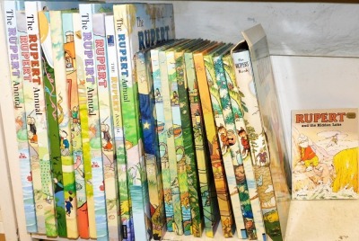 A group of Rupert Annuals, dates to include 1979, 1975, 1971, 1976, some modern, etc. (a quantity)