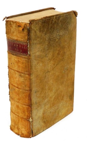 The Universal Family Bible, a complete commentary by Southwell (Reverend Henry), Rector of Aterby, Lincolnshire, with engraved plates, folio, calf, printed for J Cooke.