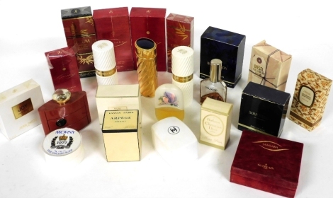 A group of perfume, to include Samsara, Joy (unopened), etc. (a quantity)