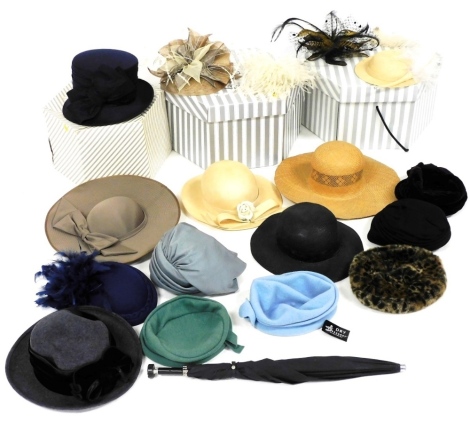 Lady's hats, and fascinators, various makers. (a quantity)