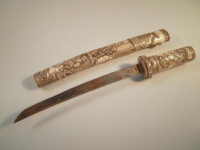 A 19thC Japanese Tanto