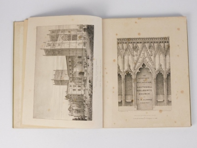 Killpack (W.B) THE HISTORY AND ANTIQUITIES OF SOUTHWELL COLLEGIATE CHURCH list of subscribers, engraved plates, cloth-backed boards 4to, 1839 - 2