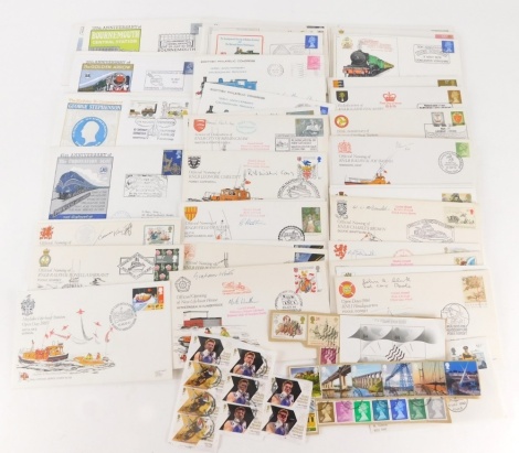 Various first day covers, 1980's Hoylake Life Boat Station, etc. (a quantity)