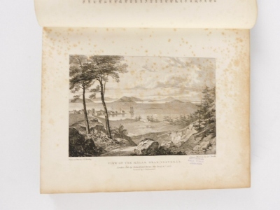 Brooke (Arthur De Capell, Sir) TRAVELS THROUGH SWEDEN, NORWAY AND FINMARK TO THE NORTH CAPE FIRST EDITION engraved plates, ex- Notts public library, stamps on plates, label on top board, straight-grained morocco over pattered boards, 4to, 1823; .- an extr - 3