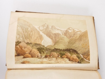 Forbes (James David) NORWAY AND ITS GLACIERS FIRST EDITION, 2 engraved maps, 1 folding, 10 chromolithograph plates, tissue guards, slight damp staining to first few quires, including edge of plates, cloth, rebacked with original spine laid down, 8vo, 1853 - 3