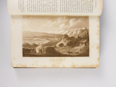 Wilson (William Rae) TRAVELS IN NORWAY, SWEDEN AND DENMARK FIRST EDITION engraved plates, title & frontispiece a little foxed, crushed morocco over patterned boards, spine uniformly sunned, 1826 - 3