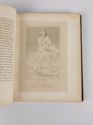 Wolff (Jens) SKETCHES ON A TOUR TO COPENHAGEN, THROUGH NORWAY AND SWEDEN FIRST EDITION frontispiece and 8 engraved plates, 2 hand-coloured, slight marginal damp stain to top edge, contemporary morocco tooled in gilt, rebacked with original spine laid-dow - 3