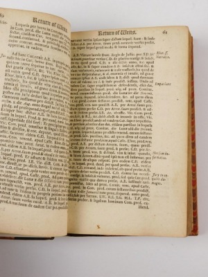 Greenwood (William) BOULOUTERION OR, A PRACTICAL DEMONSTRATION OF COUNTY JUDICATURES...sixth edition, copious contemporary ink notes on f.f.e., ownership inscription on title, later calf-backed patterned boards, 8vo, J. Place, 1685 - 3