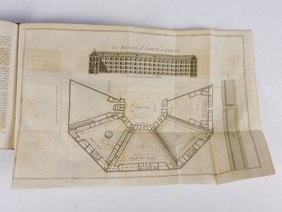 Howard (John) THE STATE OF PRISONS IN ENGLAND & WALES second edition, half title, 12 folding, engraved plates, contemporary half calf over patterned boards, 8vo, W. Eyers, 1780 - 4