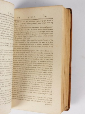 Potts (Thomas) A COMPENDIUM LAW DICTIONARY contemporary calf, rebacked, morocco spine label, 8vo, 1803 - 2