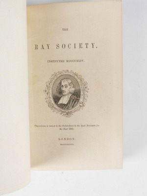 Ray Society.- Buckler (William) THE LARVAE OF THE BRITISH BUTTERFLIES AND MOTHS, 3 vol., lists of subscribers, 53 chromolithographic plates, publisher's cloth, 8vo, 1885-86-88 *** A further 7 vols were published posthumously - 3