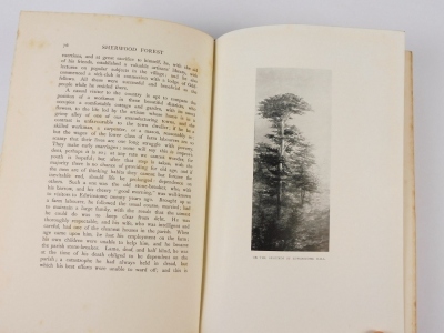 Roger (Joseph) THE SCENERY OF SHERWOOD FOREST half-title, engraved frontispiece, plates, light spotting, mainly marginal, uncut, ex-libris Grahame Lawson, publisher's cloth, large 8vo, 1908 - 4