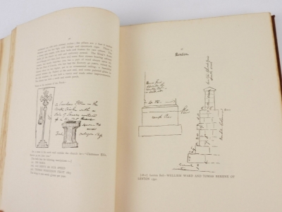 Stretton (William) THE SRETTON MANUSCRIPTS BEING NOTES ON THE HISTORY OF NOTTINGHAMSHIRE half-title, woodcut frontispiece with tissue guard, engraved plates, bookplates, uncut, t.e.g., contemporary reversed calf, tooled in blind and gilt, 4to, Nottingham, - 4