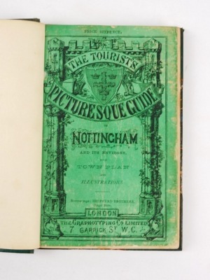 Shepherd.- THE TOURIST'S PICTURESQUE GUIDE TO NOTTINGHAM folding engraved map and plates, original wrappers conserved, later half calf over patterned boards, 8vo, 1871 - 2