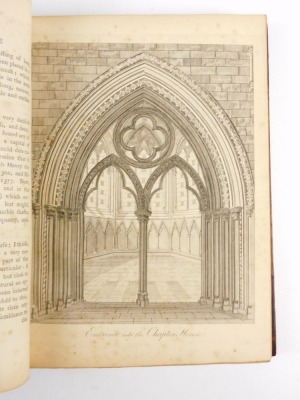 Rastall (W. Dickinson) A HISTORY OF THE ANTIQUITIES OF THE TOWN AND CHURCH OF SOUTHWELL... half-title, engraved frontispiece and plates, near-contemporary half calf over patterned boards, slightly rubbed, large 4to, G., G.J. and J. Robinson et al, 1787 - 4