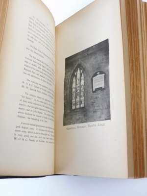 Gerring (Charles) A HISTORY OF THE PARISH OF GEDLING engraved plates, vignettes, folding pedigrees, later calf-backed boards, 8vo, Nottingham, 1908 - 3