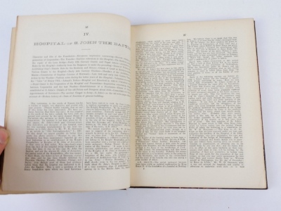 Stevenson (William) and Alfred Stapleton SOME ACCOUNT OF THE RELIGIOUS INSTITUTIONS OF OLD NOTTINGHAM contemporary half calf over patterned boards, 4to, Nottingham, 1895 - 3