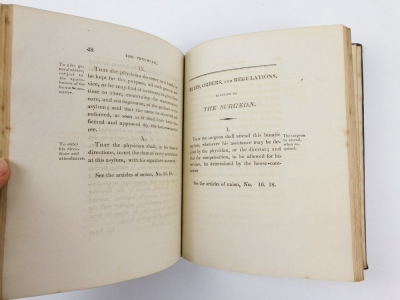 Newark.- Justice.- THE ARTICLES OF UNION...FOR THE PURPOSE OF PROVIDING A GENERAL LUNATIC ASYLUM contemporary morocco, small 4to, Newark, n.d. [??] - 3