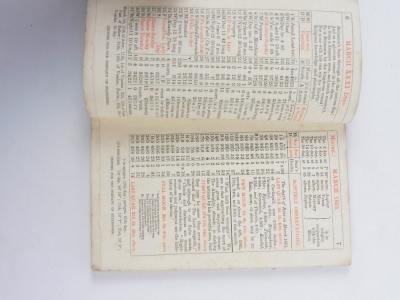 Newark.- Almanack.- Ridge (C. & W.) A COMPANION TO THE ALMANACK... original publisher's wrappers, very well preserved, 8vo, Newark, 1853 - 2