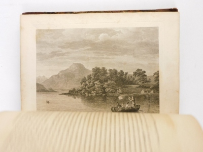 Thornton (Colonel) A SPORTING TOUR THROUGH NORTHERN PARTS OF ENGLAND..., x engraved plates, contemporary half calf over patterned boards, 4to, 1804 - 3