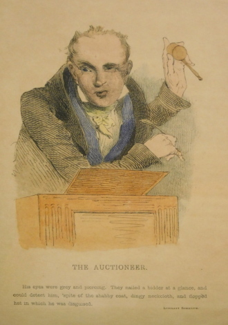 THE AUCTIONEER; THE STOCKBROKER; THE LAWYER'S CLERK 10 x 15cm ; Kapp (Edmond Xavier) SIR JOHN SIMON K.C. 1925; and another, legal (5)