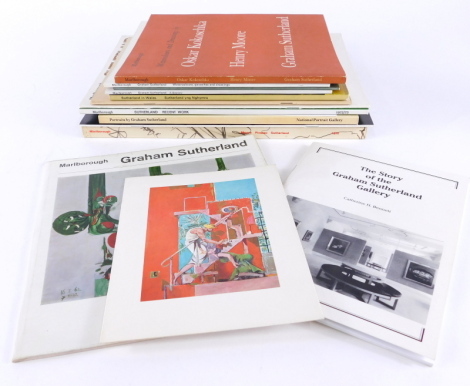 Malborough Gallery catalogues, predominantly Graham Sutherland and others. (a quantity)